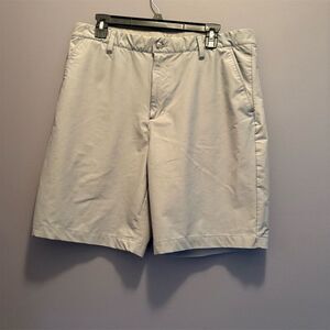 Golf America Men's Gray Chino Shorts Size 36 Casual Summer